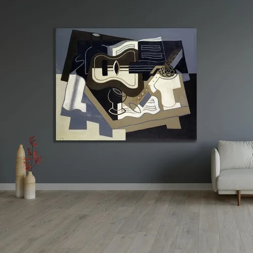 Vista 2 de ArtDirect Guitar and clarinet (1920) Unframed Art Print Giclee Poster by Juan Gris - Ready for Framing with Customization Sizes 10x8, 14x11, 20x16
