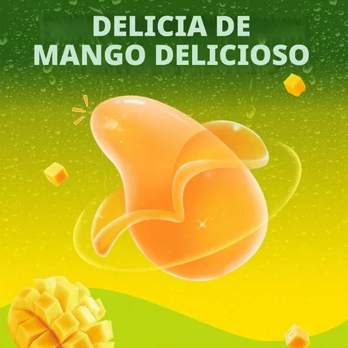 Vista 7 de Amos Peelerz Dulces Gomosos de Mango, Dulces Gomosos de Mango Pelables, Bolsa Resellable de 2.19 oz (Paquete de 3)