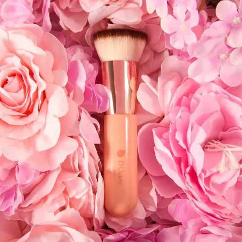 Vista 9 de DUcare Brochas de maquillaje Cepillo corrector de doble punta para base de polvo