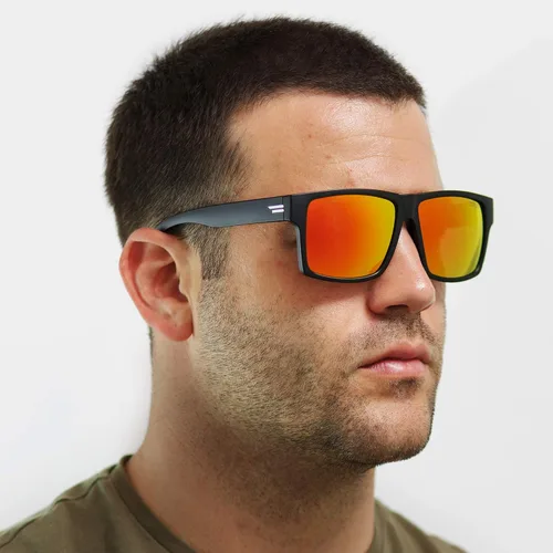 Vista 2 de TOROE Classic RANGE TR90 - Gafas de sol polarizadas irrompibles con lentes AR de policarbonato recubierto hidrofóbico