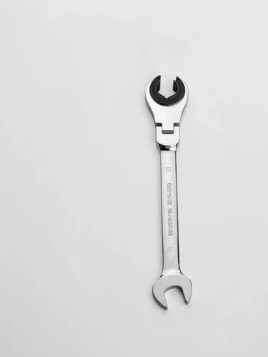 Vista 6 de FLZOSPER Llave de tubo SAE Fix de 1/2 pulgada, llave de engranajes de cabeza flexible, llave combinada de trinquete