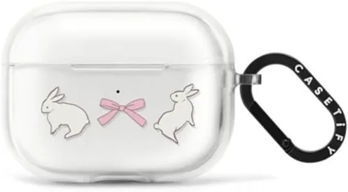 Vista 84 de CASETiFY Impact Airpods Pro (1ª/2ª) - Funda con anillo, color negro