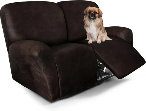 Vista 75 de ANARACHON Fundas para Sillas Reclinables Tipo Cuero, 4 Piezas Funda para Sillón Reclinable Lazy Boy, Protector de Muebles - Funda Suave Lavable