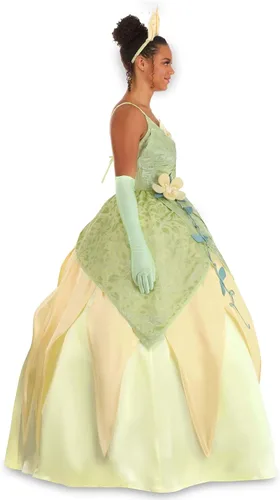Vista 7 de Disney - Disfraz de princesa y rana de lujo para adultos