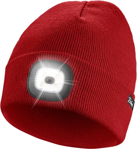 Vista 61 de Etsfmoa Gorro unisex con la luz, regalos para hombres, papá, padre, gorras recargables por USB