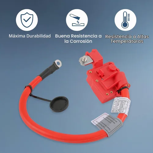 Vista 5 de Terminal positivo de la batería del cable de soplado de cable de plomo más poste reemplazo para BMW E90 E91 E92 E82 E84 E88 128i 135i 325i 325xi