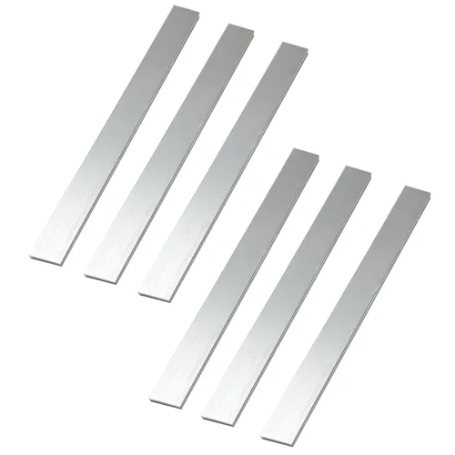Vista 6 de 4 Piezas de Barra Plana de Aluminio Cuadrada 1/4" X 1" 12" de Largo .6061 Placa de Propósito General, Placa Plana de Aluminio 6mm X 25mm X 305mm