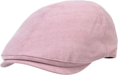 Vista 6 de WITHMOONS Simple Newsboy Hat Gorra plana SL3026 Beige