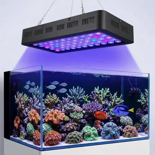 Vista 9 de ARKNOAH Luz LED para acuario de 165 W, espectro completo regulable