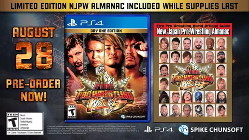 Vista 2 de Fire Pro Wrestling World - PlayStation 4
