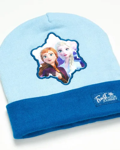 Vista 5 de Disney - Gorro de invierno para niñas y 2 pares de guantes o manoplas edad 2-7