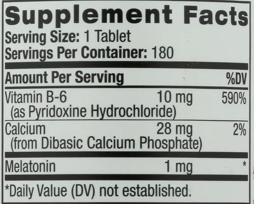 Vista 4 de Natrol, Melatonina 1mg, 180 Tabletas