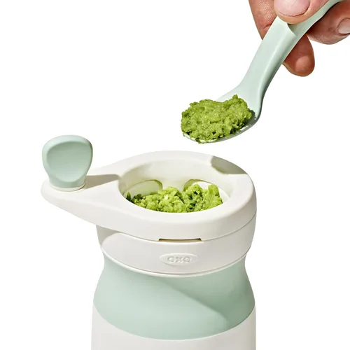Vista 7 de OXO Tot Molino de alimentos para bebés Mash Maker - Opal