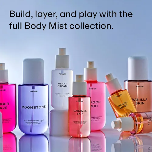 Vista 6 de PHLUR Amber Haze Body Mist, 3 Fl Oz - Perfume para cabello y cuerpo
