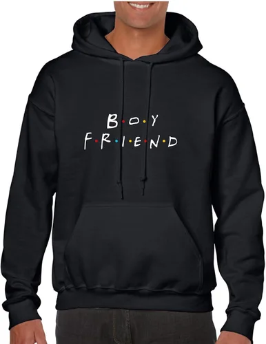Vista 5 de ALLNTRENDS Sudadera con capucha para parejas, novios, amigos, regalo a juego