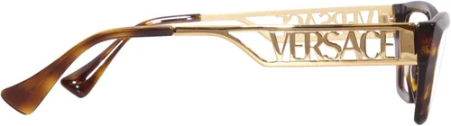 Vista 3 de Versace Gafas graduadas VE 3327 U 108 Havana, Habana