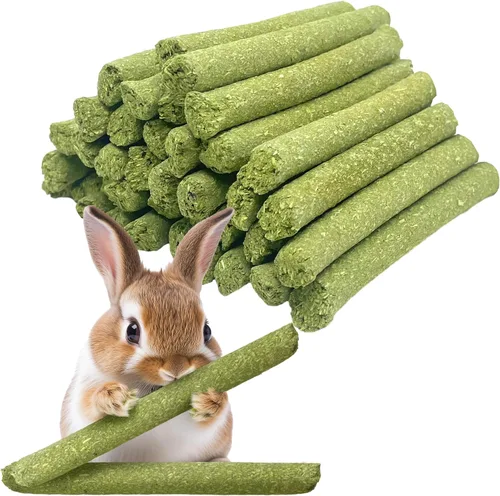 Vista 7 de Dulce bambú 8.82 oz madera molar natural golosinas juguetes para animales pequeños, conejos, conejos, hámster, rata, chinchillas