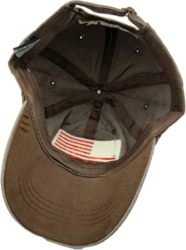 Vista 5 de Gorra de béisbol con bandera americana de algodón vintage ajustable lavada desgastada para hombres mujeres adolescentes