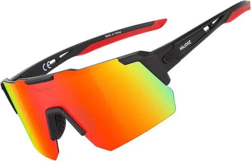 Vista 14 de Sports Polarized Sunglasses, UV 400 Protection Sun Glasses Women, Mens Glasses for Cycling Biking Running