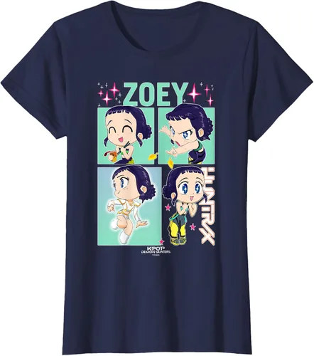 Vista 37 de Kpop Demon Hunters Zoey Camiseta Oficialmente Autorizada