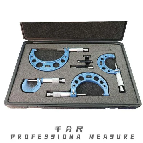 Vista 3 de Outside Micrometer, SET0-150MM, Resolution 0.01 mm, Set Set(1pc 0-1in 0.0001mm)