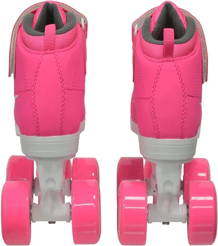Vista 8 de Epic Skates Galaxy Elite - Patines de cuatro velocidades para niños Rosado