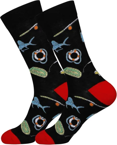 Vista 4 de xiaomaizi Calcetines de vestir divertidos y coloridos para hombre, divertidos y locos, casuales, talla 7-13