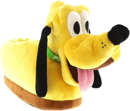Vista 256 de Happy Feet - Pantuflas con licencia oficial de Disney y Pixar, pantuflas figurales para hombres, mujeres, niños, como se ve en Shark Tank