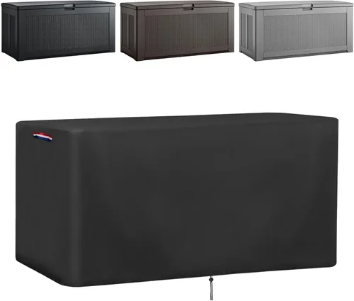 Vista 16 de Funda para Mesa de Trasplante, Cubierta Impermeable para Gabinete de Almacenamiento al Aire Libre Mederla 32"x19"x36", Funda Protectora para Armario