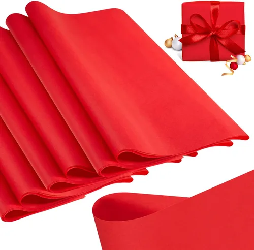 Vista 34 de Qilery - 500 hojas de papel de seda negro a granel para bolsas de regalo de 15 x 20 pulgadas, sin ácidos, para regreso a clases, papel de regalo