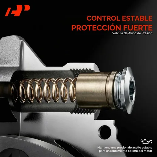 Vista 5 de A-Premium Bomba de aceite de motor compatible con Volkswagen Jetta/Passat 2008-2010, Tiguan, Beetle, CC, Eos, GTI y Audi A3, Q3, TT, A3/Q3/TT