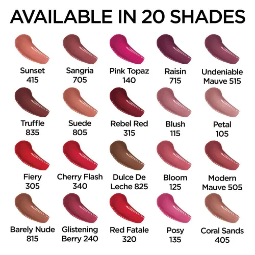 Vista 7 de L'Oreal Paris Makeup Infallible - Brillo labial hidratante de 8 horas, Cherry Flash, 0.21 onzas líquidas