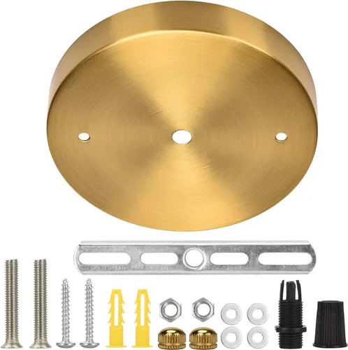 Vista 11 de Sangle Sopffy - Kit de toldo de luz colgante, kit de toldo de iluminación de techo de 5 1/8 pulgadas con todos los accesorios de montaje, cubierta