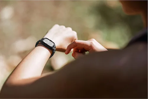 Vista 7 de Correas Compatibles para Apple Watch de 41mm, 40mm, 38mm, Correa Deportiva Resistente para Hombres con Estuche Protector para Watch Series 9, 8