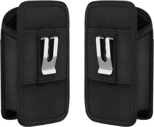 Vista 5 de Funda de escáner Zebra TC77 TC70 con clip y trabillas para cinturón, compatible con Zebra TC75, TC70x, TC70, TC72, TC77, escáner de código de barras