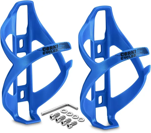 Vista 17 de corki Cycles Soporte para botella de agua para bicicleta, con carga lateral derecha, jaula para botella de agua para carretera, MTB, bicicleta