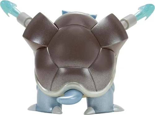 Vista 6 de Pokemon Select Evolution - Paquete de 3 figuras de batalla de Squirtle de 2 pulgadas, Wartortle de 3 pulgadas y figuras de batalla Blastoise de 4.5