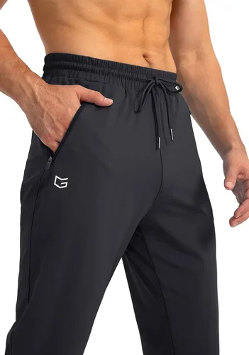 Vista 4 de G Gradual Men's Sweatpants with Zipper Pockets Tapered Joggers for Men Athletic Pants for Workout, Jogging, Running