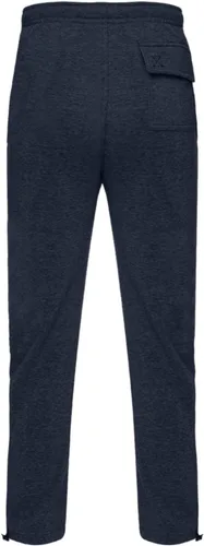 Vista 5 de Pantalones deportivos de forro polar pesado para hombre, pantalones deportivos de entrenamiento con cintura elástica, cordón ajustable, pantalones