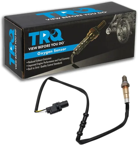 Vista 163 de TRQ Sensor de Oxígeno O2 de 4 Hilos de Banda Estrecha Compatible con VW Atlas 2.0L 2018-21, VW GTI 2.0L 2016-18, Audi A3 Quattro 2.0L 2015-18, VW