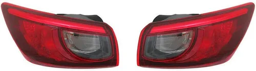 Vista 6 de Para Mazda CX-3 luz trasera 2016 2017 lado del conductor CAPA certificado MA2804120 DB4G-51-160 Tipo de bombilla