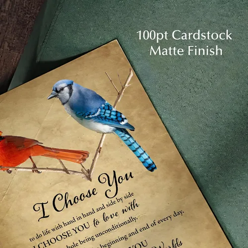Vista 5 de Arte de pared con texto en inglés "I Choose You" (I Choose You) - Arte de pared con texto en inglés «I Choose You» («I Choose You») – Love Wall Art.