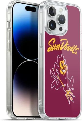 Vista 79 de Head Case Designs Funda de gel ASU Camou con licencia oficial de la Universidad Estatal de Arizona [protección de grado militar] compatible