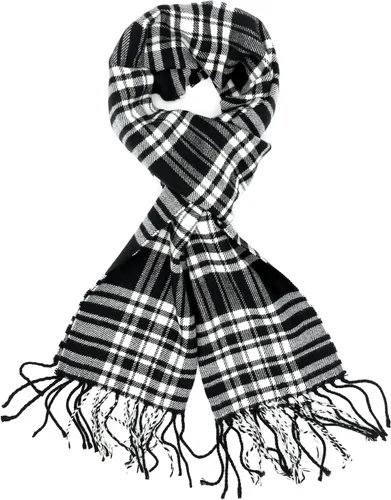 Vista 166 de Bufanda de invierno Achillea suave y cálida, de tartán, a cuadros, de cachemira, unisex