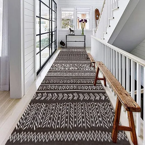 Vista 3 de Alfombra para escaleras de pasillo, pasillo de cocina, 39.4 in, 4.9 ft, 8.2 ft, 9.8 ft, 9.8 ft, 13.1 ft, 16.4 ft, 19.7 ft, lavables