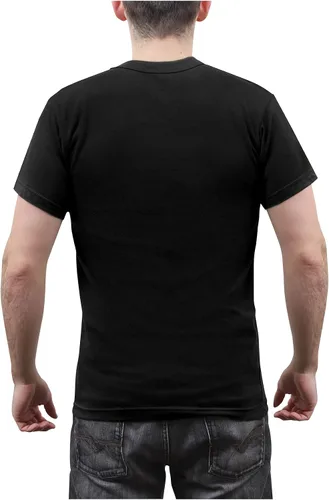Vista 2 de Rothco Camiseta azul fina para hombre con la bandera de Estados Unidos TBL Support Police Officers Shirt