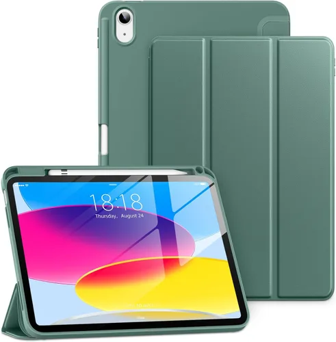 Vista 16 de DTTO Funda para iPad (A16) de 11ª Generación de 11 Pulgadas 2025, Funda para iPad de 10ª Generación de 10.9 Pulgadas 2022, Funda Protectora Trasera