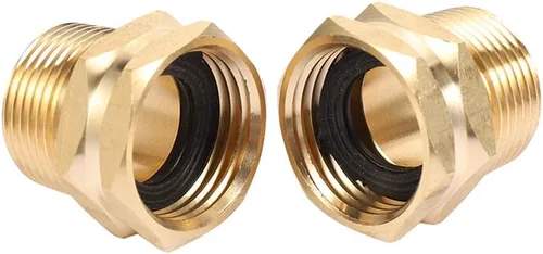 Vista 13 de Adaptador de manguera de jardín, conector macho GHT de 3/4 pulgadas x 1/2 pulgada NPT macho con conector macho de 3/4 pulgadas GHT hembra x 1/2