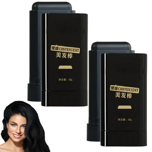 Vista 12 de Barra de tinte para el cabello impermeable y a prueba de sudor, barra de color de cabello 2 en 1, peine portátil de tinte para el cabello gris