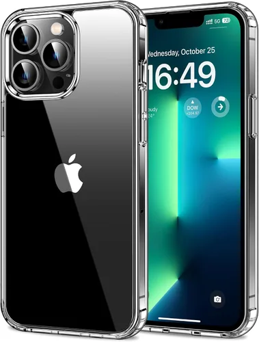 Vista 114 de HOOMIL Funda para iPhone 7 Plus/iPhone 8 Plus de 5.5 Pulgadas, sin amarillamiento, protección contra caídas, cubierta trasera dura transparente